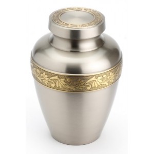 Large Brass Urn 10" (Oxford Pewter UU100006B 210 CI) 